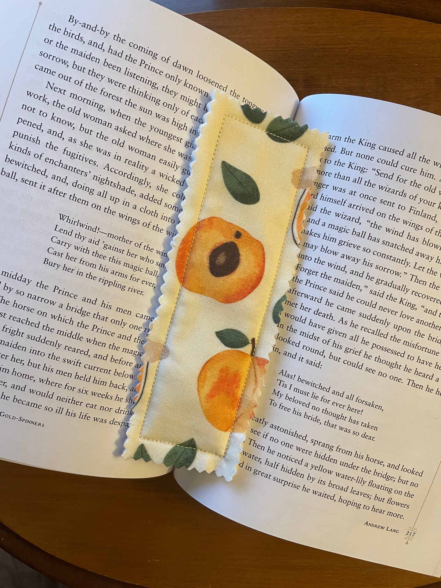 Apricot Adventures Bookmark