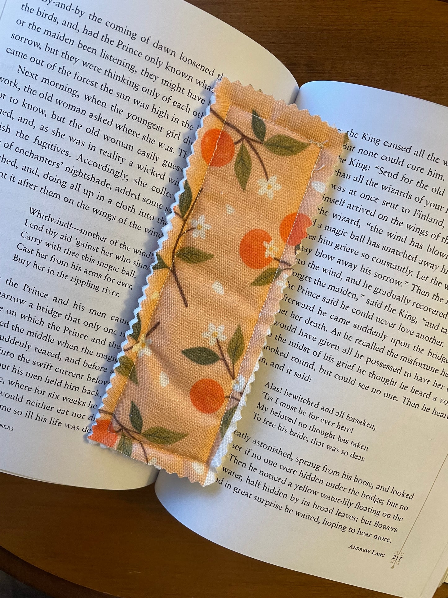 Orange Dreams Bookmark