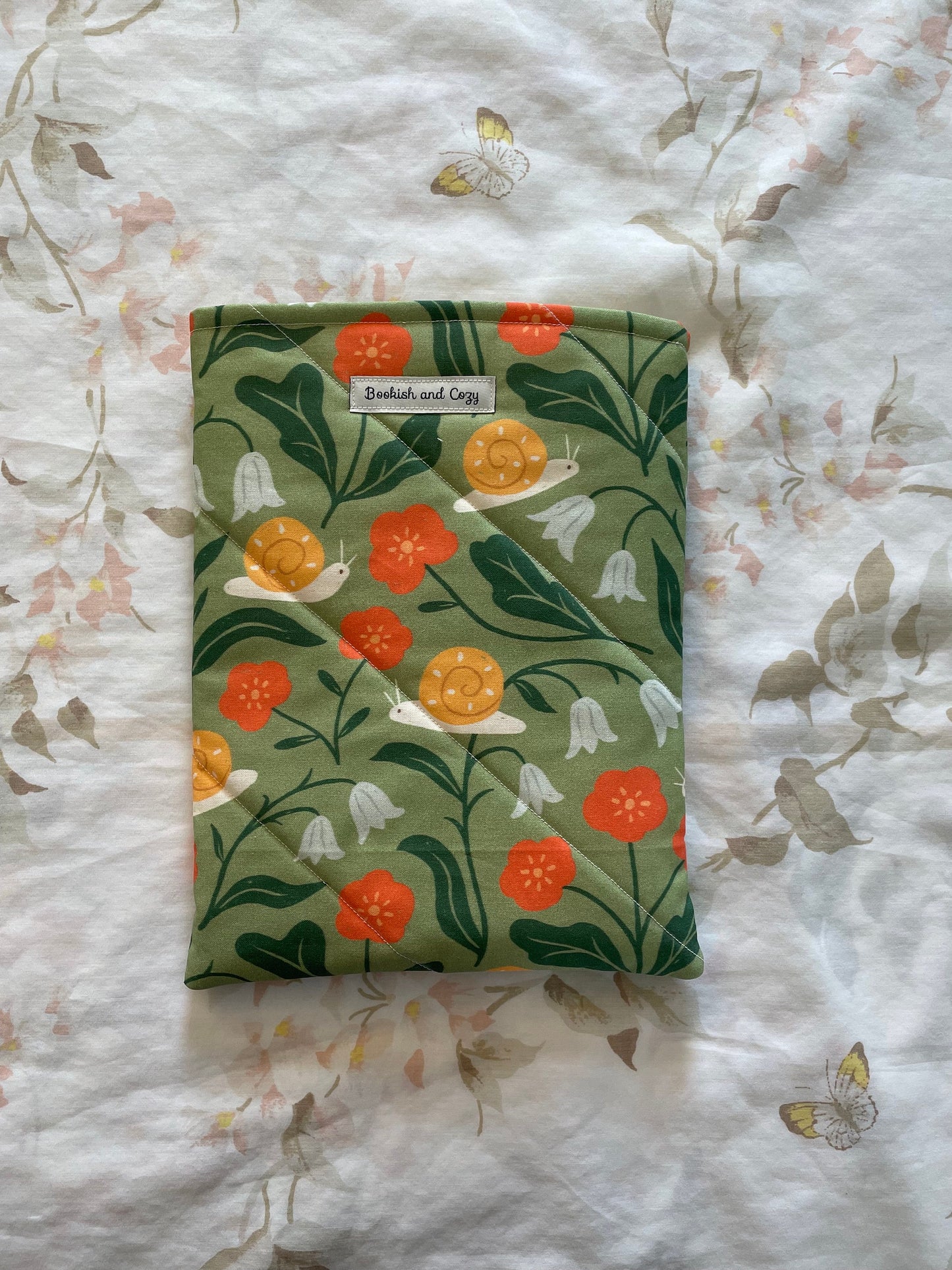 Springtime Snails Booksleeve
