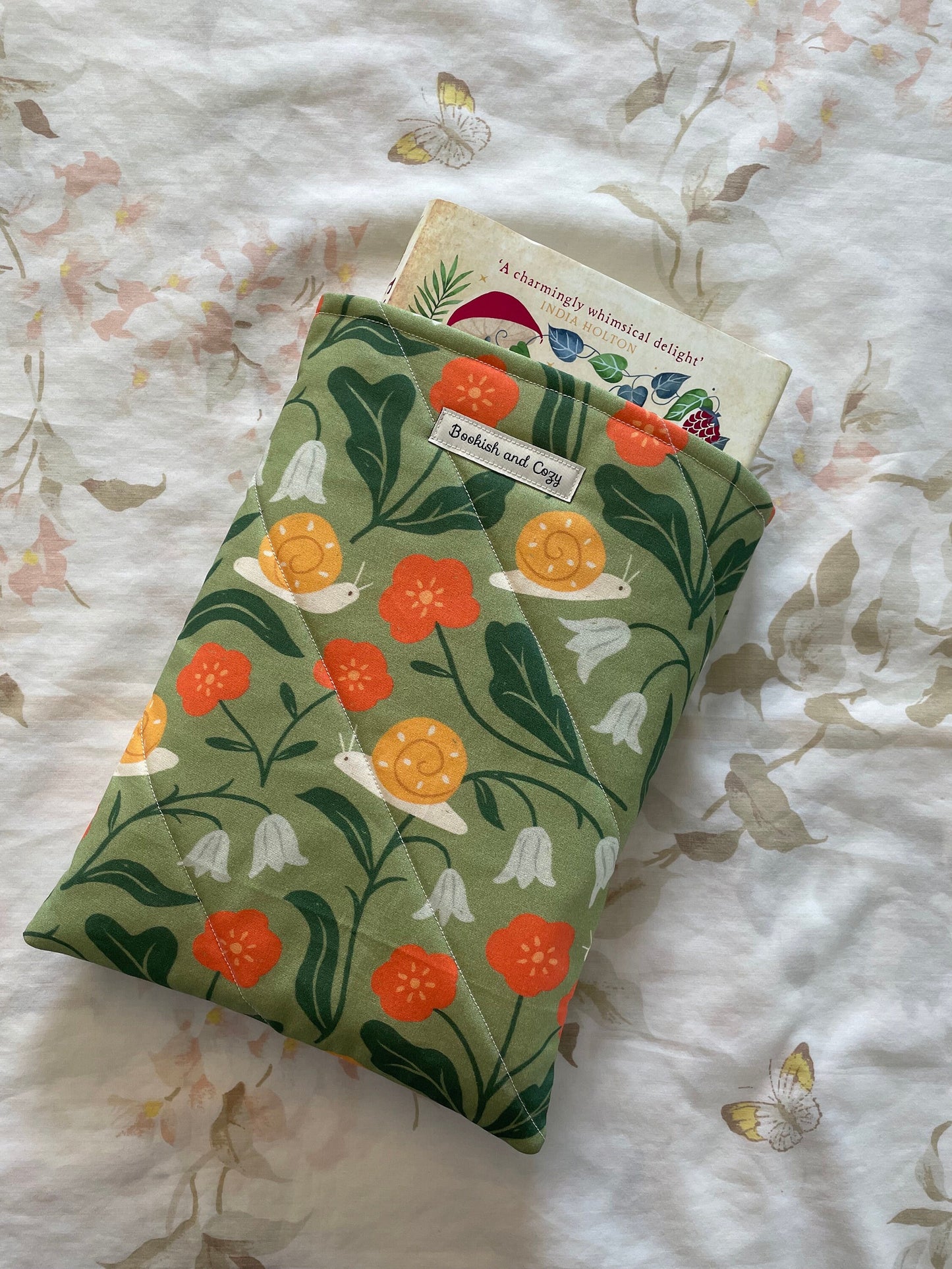 Springtime Snails Booksleeve