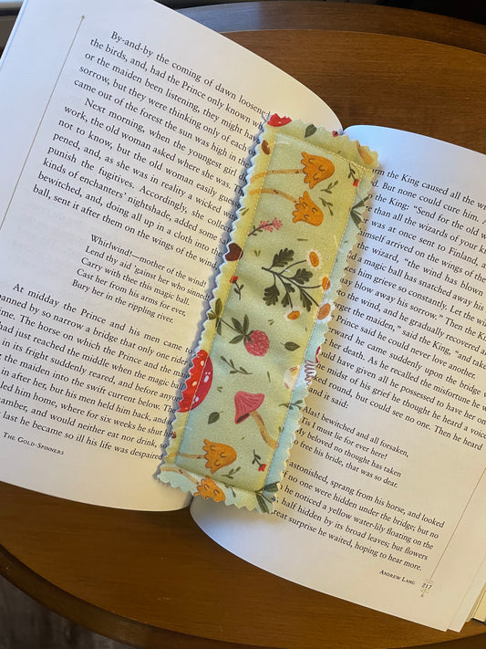 Mushroom Melodies Bookmark